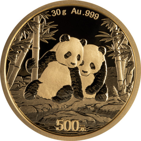 Panda (2026) - 30g - moneta d'oro da investimento