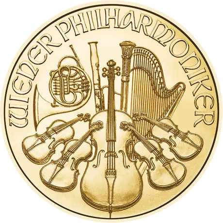 Wiener Philharmoniker (2026) - 1/25 Oz - moneta d'oro da investimento