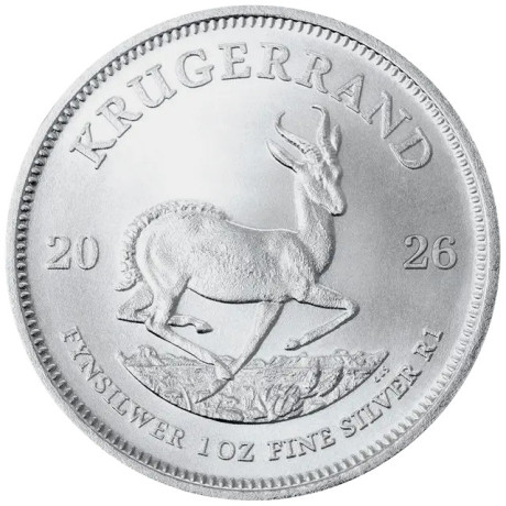 Krugerrand (2026) - 1 Oz - moneta d'argento da investimento