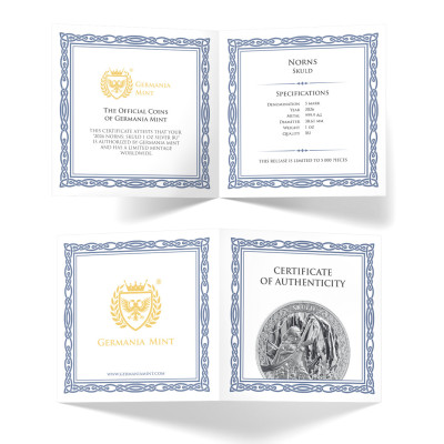 Strega: moneta da collezione d'argento da 1 oz.