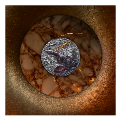 Harry Potter e il Calice di Fuoco - Moneta da collezione d'argento da 2 once