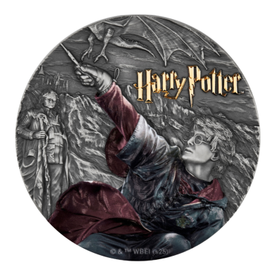 Harry Potter e il Calice di Fuoco - Moneta da collezione d'argento da 2 once