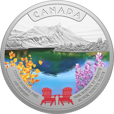 Parco Nazionale di Kluane (2026) - Moneta da collezione d'argento da 1 Oz.