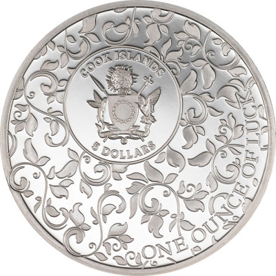 Oncia di fortuna (2026) - Moneta da collezione da 1 Oz d'argento proof