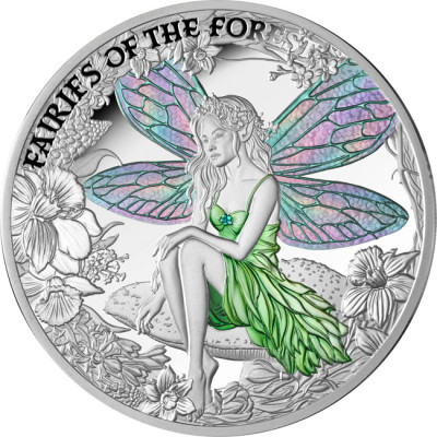 Fata della foresta (2026) - Moneta da collezione d'argento da 1 Oz.
