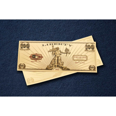 Liberty di St. Gaudens - Banconota d'oro 24 carati - Qualsiasi anno