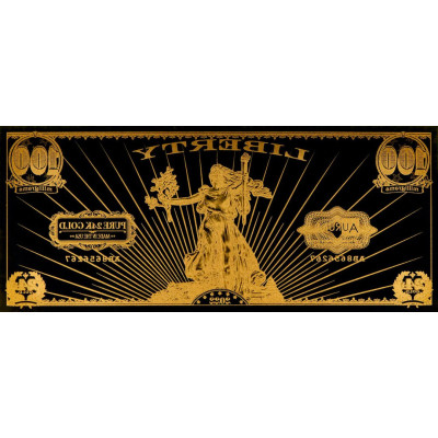 Liberty di St. Gaudens - Banconota d'oro 24 carati - Qualsiasi anno