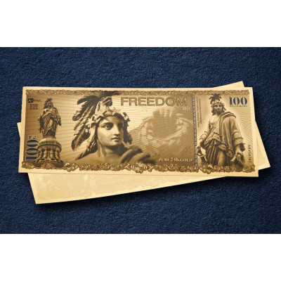 Freedom Aurum - Biglietto d'oro 24k (100 mg)