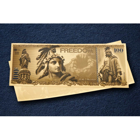 Freedom Aurum - Biglietto d'oro 24k (100 mg)
