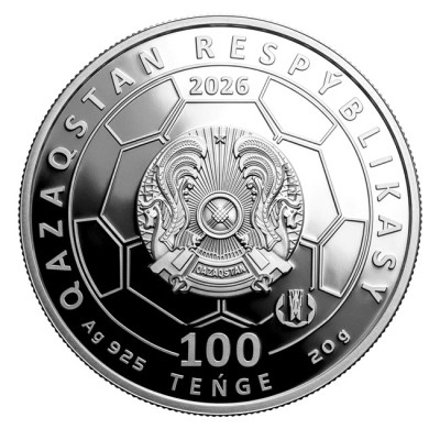 FIFA Soccer WC 2026 - 20g - Moneta d'argento da collezione
