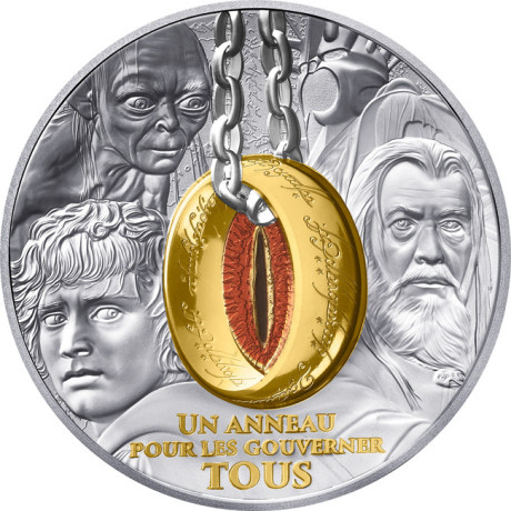 Il Signore degli Anelli - Moneta da collezione d'argento da 1 oz.