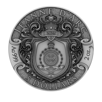 Giovanna d'Arco - Moneta d'argento da collezione da 2 Oz.