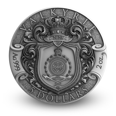 Valchiria - Moneta da collezione d'argento da 2 Oz.