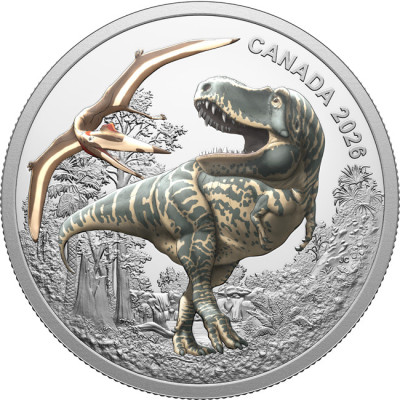 T-Rex (2026)  - 1 Oz - moneta da collezione in argento