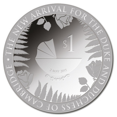 Royal Baby 2015  - 1 Oz - moneta da collezione in argento proof