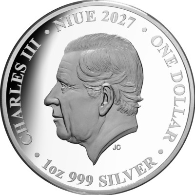 Lunar Goat (2027) - 1 Oz - moneta da collezione in argento