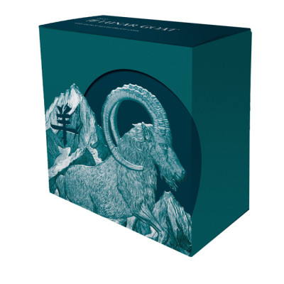 Lunar Goat (2027) - 1 Oz - moneta da collezione in argento