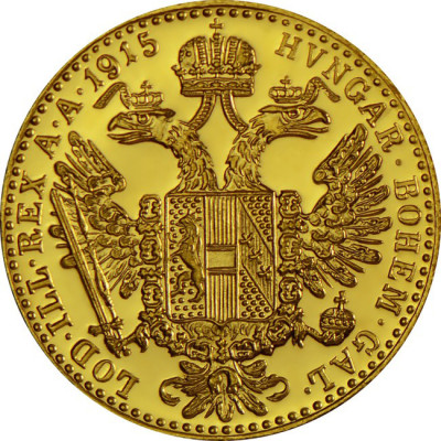 1 ducato NP Impero austro-ungarico (1915) - Moneta d'oro da investimento