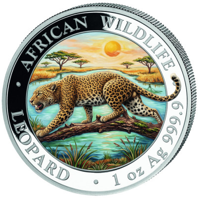 Leopard (2026) - 1 Oz - moneta da collezione in argento