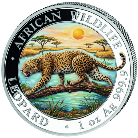 Leopard (2026) - 1 Oz - moneta da collezione in argento