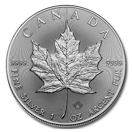 Maple Leaf (2027) - 1 Oz - moneta d'argento da investimento